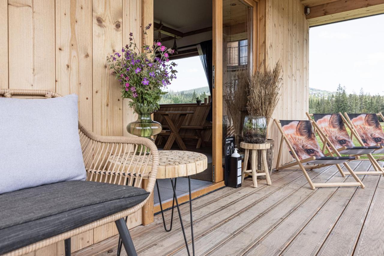 Domki Fox House Z Jacuzzi Elektrycznym Na Wylacznosc Kościelisko Exterior foto