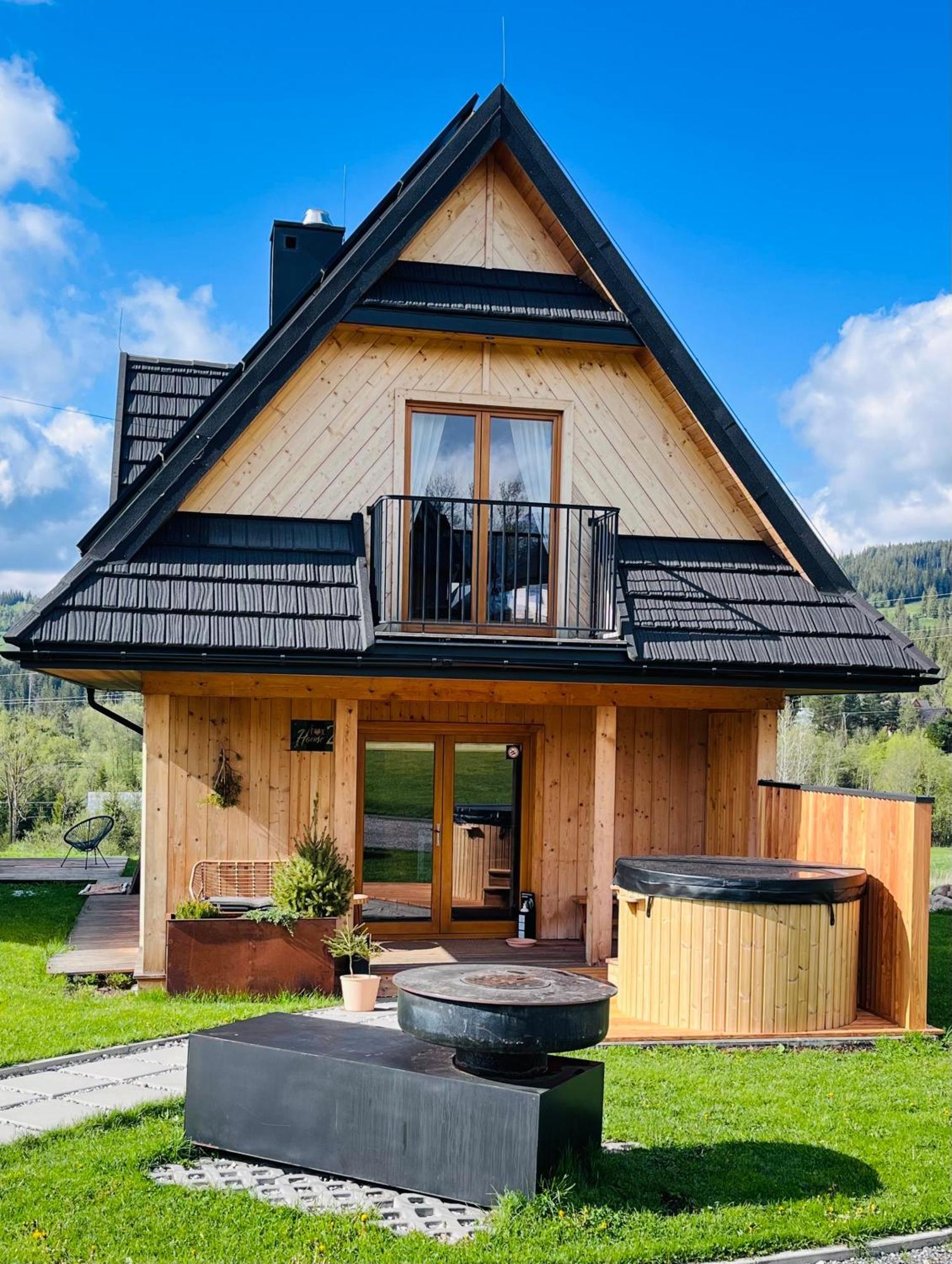 Domki Fox House Z Jacuzzi Elektrycznym Na Wylacznosc Kościelisko Exterior foto